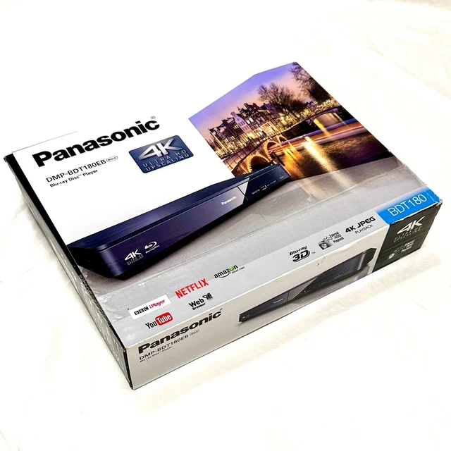 Blu-Ray & DVD Player Panasonic DMP-BDT180 4K Ultra HD Blu-Ray & DVD Player Panasonic DMP-BDT180 4K Ultra HD