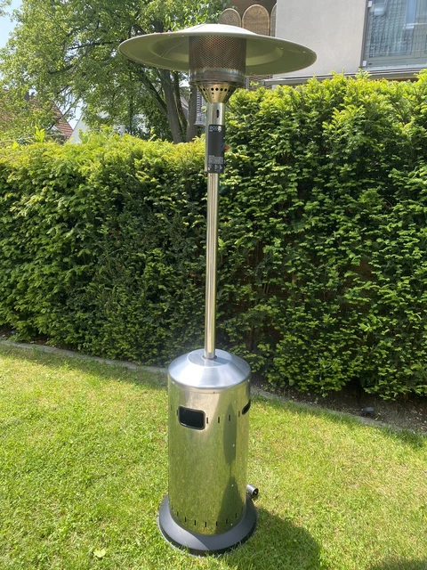 Enders Elegance Heizstrahler eco Plus 8kW Heizpilz Terrassenheizer - Edelstahl