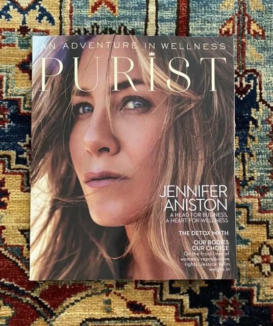 New Purist Magazine Jennifer Aniston Cover Wellness Lifestyle Travel Sept 22