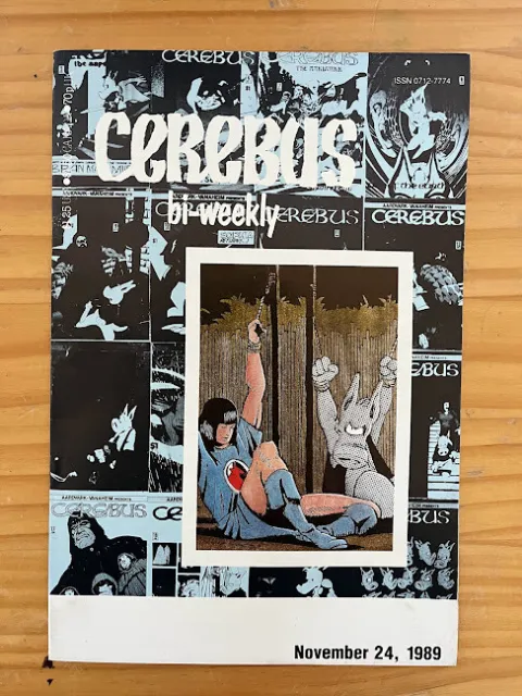 Cerebus Bi-Weekley # 26 Fine/Vf Dave Sim Aardvark-Vanaheim 1989