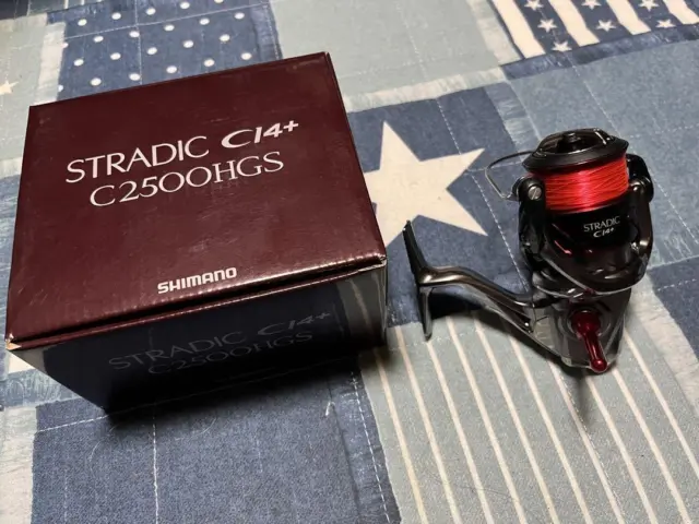 SHIMANO 16 STRADIC CI4+ C2500HGS Spinning Reel Gear 6.0:1 Used Excellent+  $149.00 - PicClick