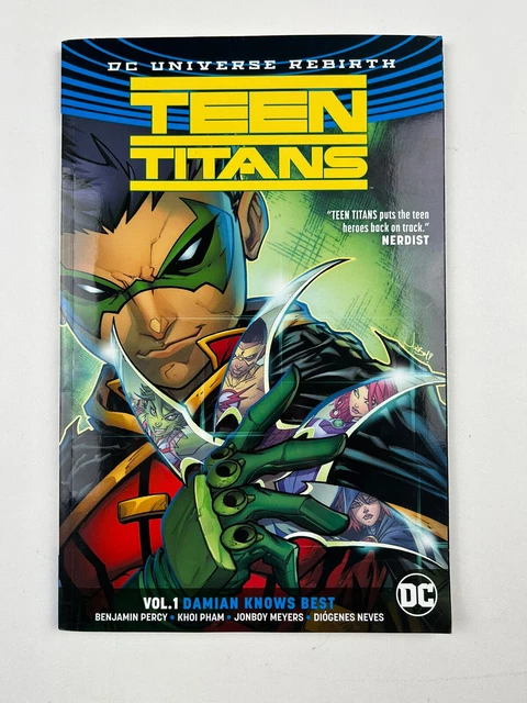 Teen Titans Rebirth Vol. 1: Damian Knows Best TPB Benjamin Percy DC Comics