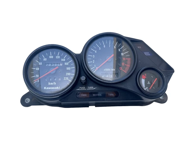 Tableau De Bord Kawasaki 500 KLE - Occasion - Bon état - Marque Old Mx