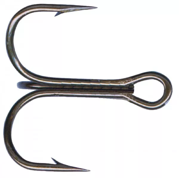 1000 MUSTAD TREBLE Hooks 35657 Size 2 Made In Norway - Box Of 1000 Pieces  $59.00 - PicClick