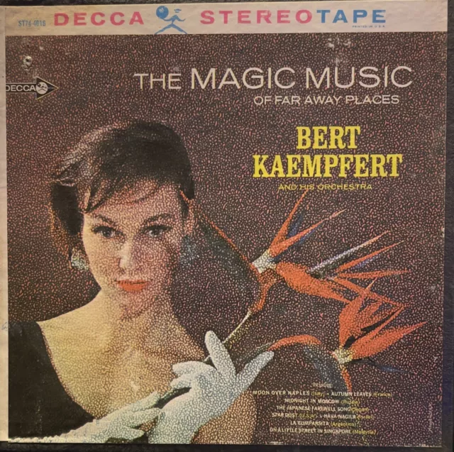 The Magic Music Of Far Away Places Bert Kaempfert Orchestra Reel Tape