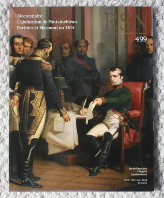 RSN / Revue du souvenir Napoléonien N° 499 / 2014