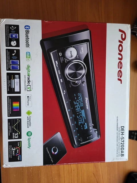 Pioneer DEH-S720DAB – Autoradio Con DAB+, Bluetooth, USB E Compatibilità Con Smart Sync E Alexa