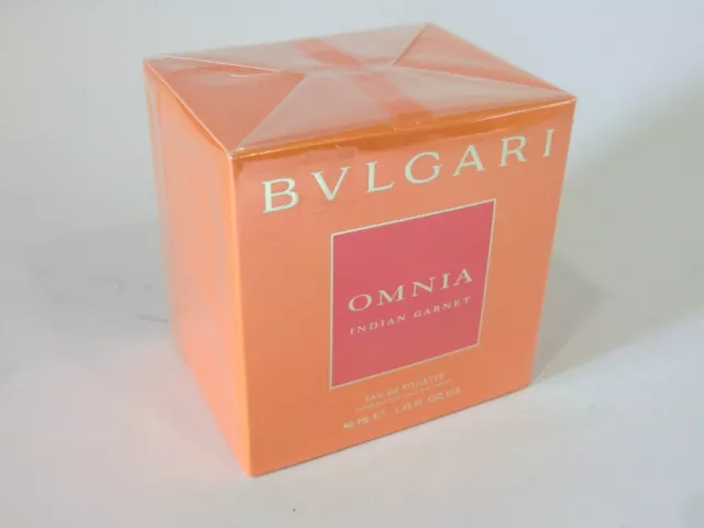 Bvlgari OMNIA Indian Garnet Women's EDT Nat Spray 40ml - 1.35 Oz BNIB Sealed