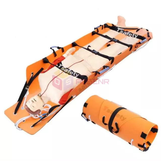 Rescue Stretcher Lift Folding Multifunctional Fire Emergency Well Height Rescue