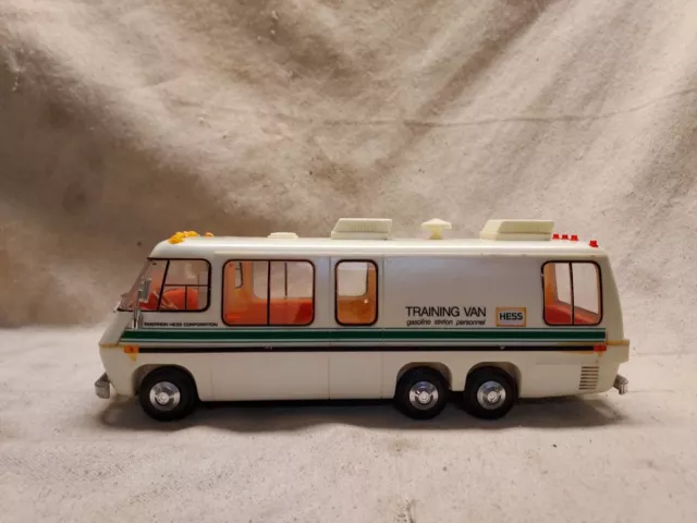 1978 Hess Truck Training Van Working Lights No Box Or Batteries Used Condition