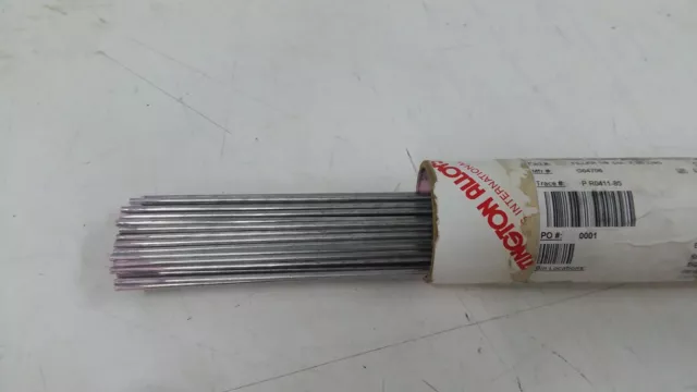 Huntington Alloys Incoloy Filler Metal 65 Tig Rod 1/8" Thick 36" Long 10 Lbs Nib