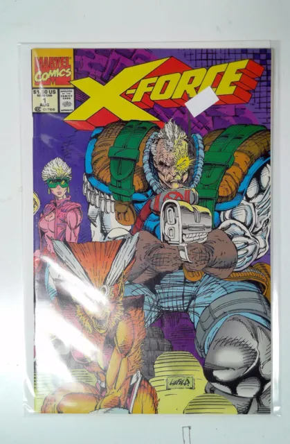 X-Force #1 Marvel (1991) Key 1st Appearance of G.W. Bridge 1st Series Comic Book