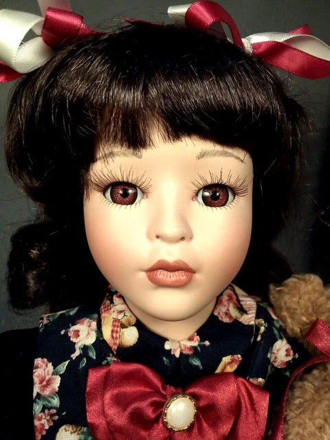 Porcelain  Doll   "Georgia "  Alberon   Collection   18 "-46 cm