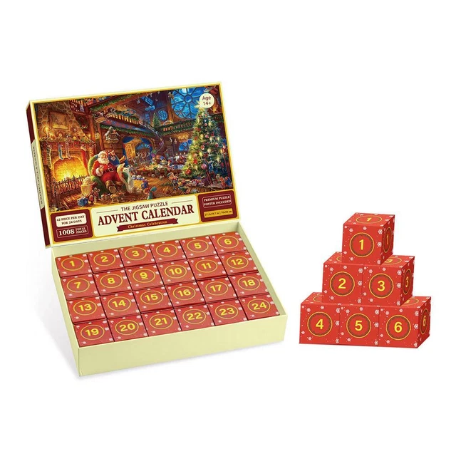 ADVENT CALENDAR 2023 Kids Jigsaw Puzzle Christmas Calendars Hot 2023