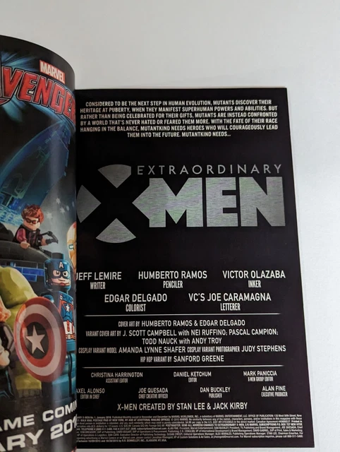 Extraordinary X-men #1 (2016) Phantom Variant Siya Oum Cover! Marvel Comics. 3