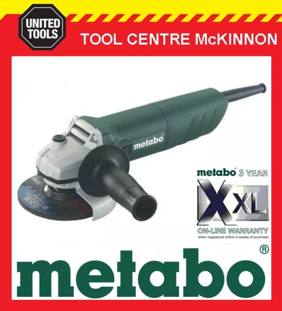 METABO W72-100 SLIMLINE 4” / 100mm 720W ANGLE GRINDER