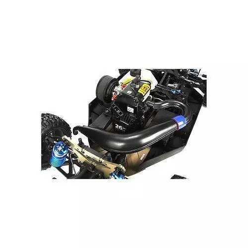 Tubo de escape sintonizado Losi LOSR8020, motores de gas 23-30cc escala 1/5 5ive-T 3