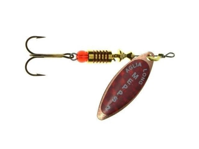 Cuillère Mepps Aglia Long N°3 De 11,5g Pour Pêche En Eau Douce, Leurre Vibrant