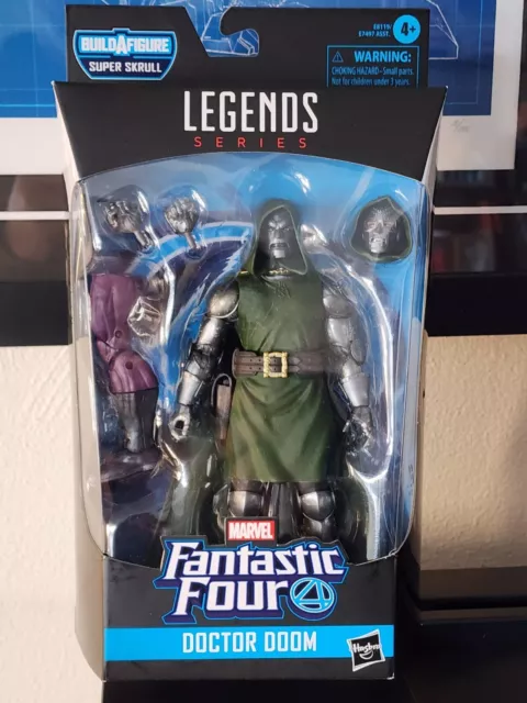 Marvel Legends Fantastic Four Super Skrull BAF DOCTOR DOOM 6” NIB *PLEASE READ*
