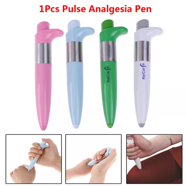 1Pcs Handhled Pain Relief Pen Pulse Analgesia Body Acupuncture Point Massage  TM