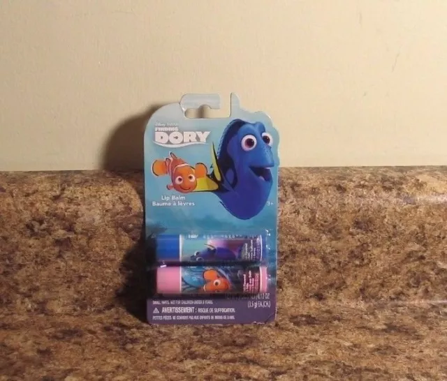 Disney Finding Dory Nemo Lip Balm 2 Pack Set