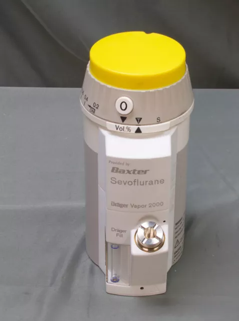 Baxter Draeger Vapor 2000 Sevoflurane Vaporizer (F2)