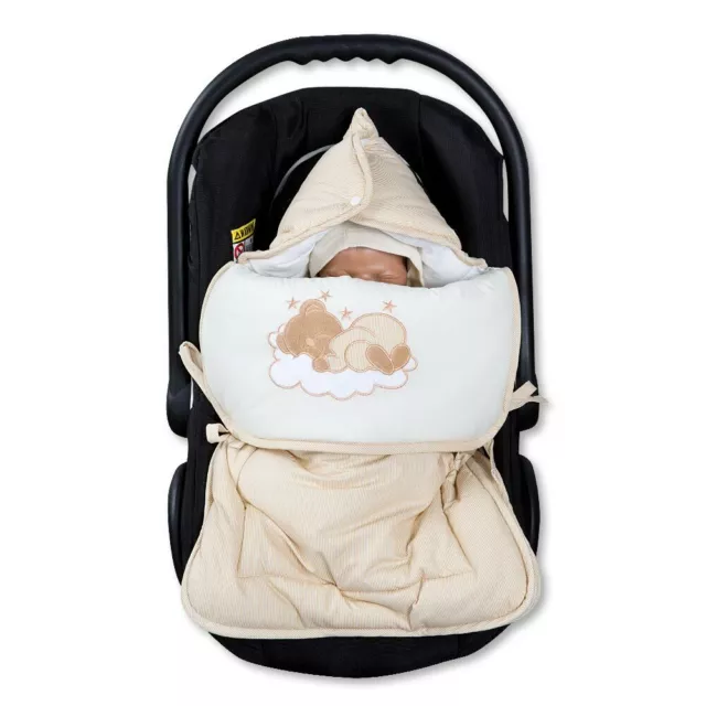 Baby Fußsack Multisack Einlegedecke 100% Baumwollein 39 verschieden Motiven 3