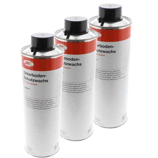 3 x Unterbodenschutz Wachs braun 1Liter JMC auf Wachsbasis 5550020