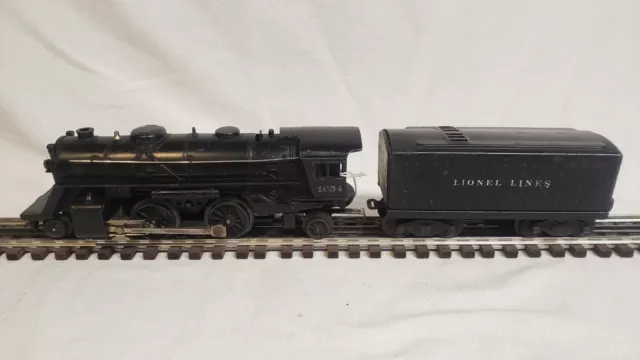 Lionel #1654 Steam Locomotive & 1654T Tender