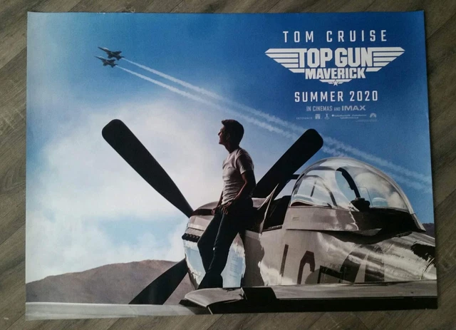 TOP GUN MAVERICK 2022. Original UK Quad Movie Poster. (Rare date ...