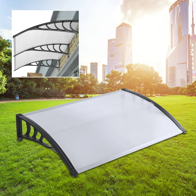 Tetto per porta d'ingresso tettoia per porta tettoia a soffitto copertura tetti traslucida
