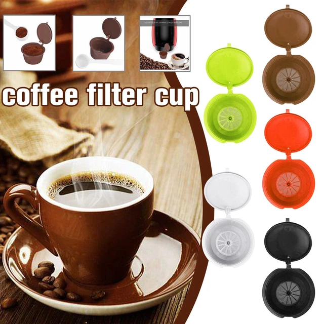 1 Set Refillable Coffee Capsule Cup For Dolce Gusto Pods Reusable Filter C3B9