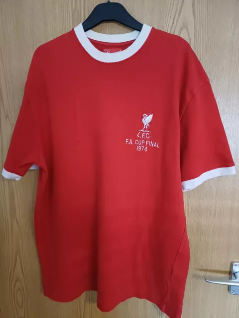 liverpool shirt Xl 1974 Cup Final