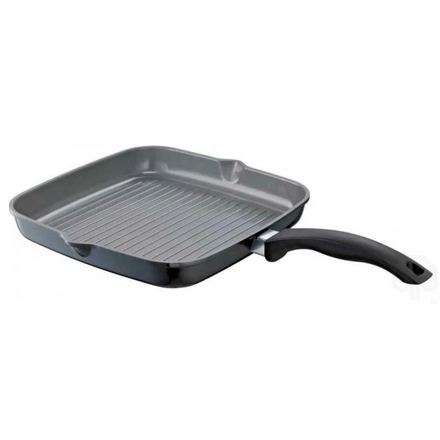 Grillpfanne 28x28 cm Schulte-Ufer Green Life Induktion Aluguss versiegelt