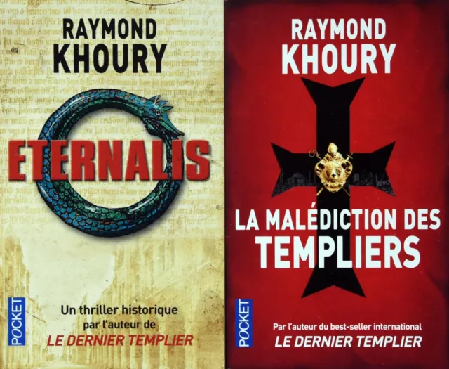 2 Raymond KOURY: Eternalis, La malédiction des templiers (Pocket)