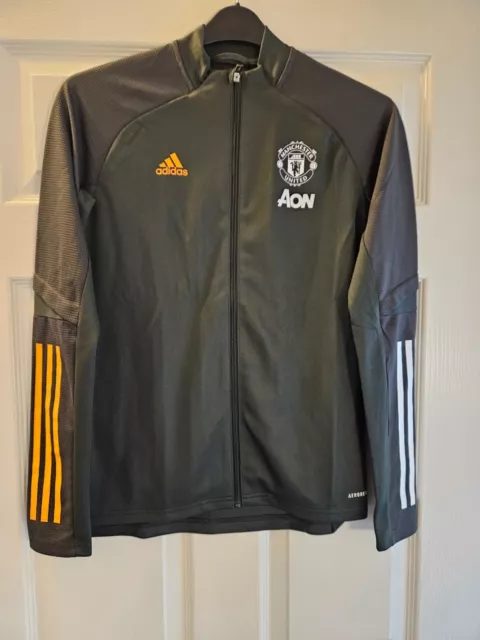 Manchester Unuted 2020/21 Presentation Tracksuit Jacket ,Adidas , Size small