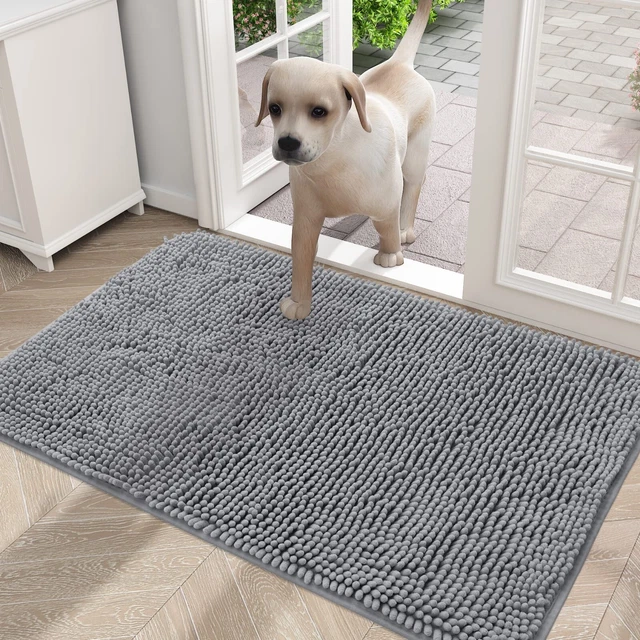 ENTRY INDOOR DOOR Mat Muddy Paws, Absorbs Moisture and Dirt, Absorbent