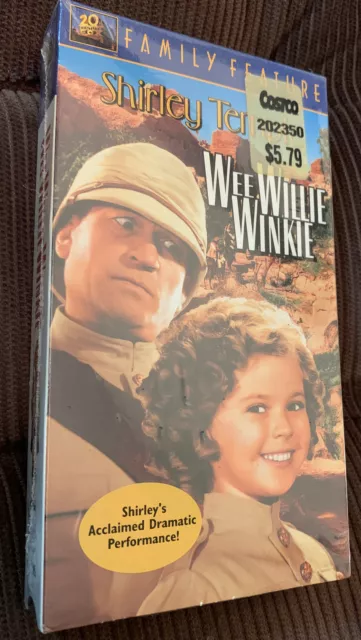 Wee Willie Winkie (VHS) Shirley Temple & Cesar Romero Sealed