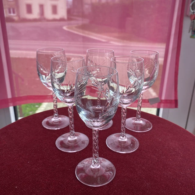 Lot 6 Verres à Liqueur 100ml - Verres à Shot Cognac Brandy Transparents Élégants
