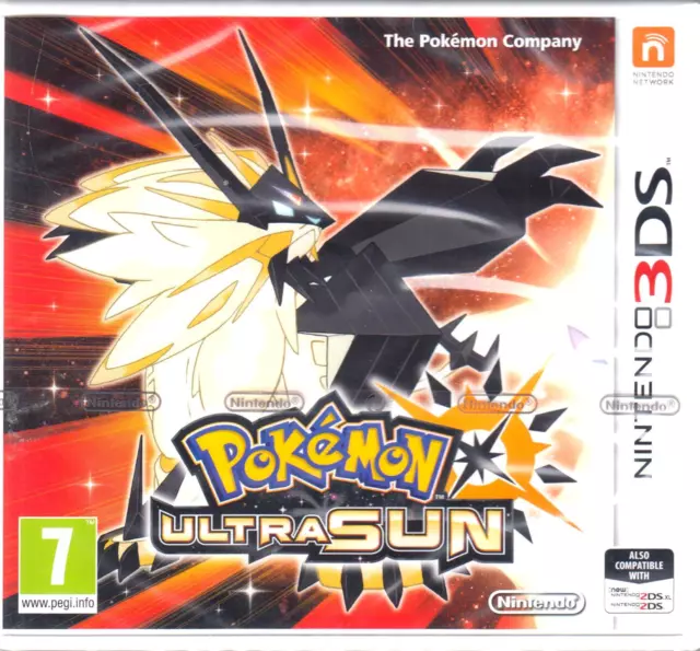 Pokemon Ultra Sun - Ultra Sun - Nintendo 3DS - Neu & OVP - EU Version