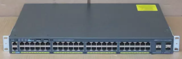 Cisco Catalyst WS-C2960X-48FPS-L 48-Port GigE + 2x 1G Uplink PoE Ethernet Switch