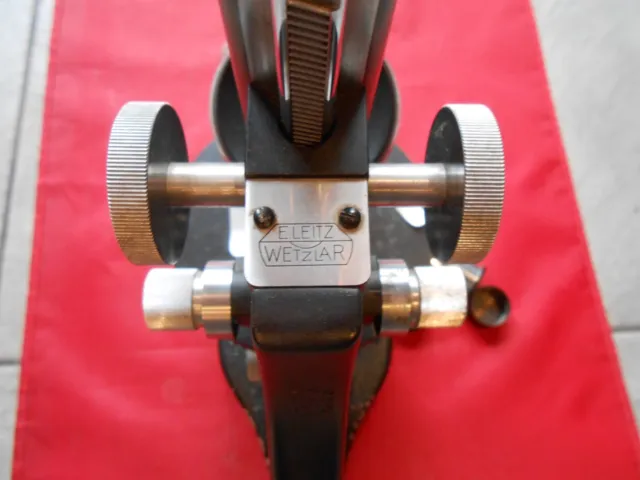 Mikroskop Ernst Leitz Wetzlar Nr.382604 7