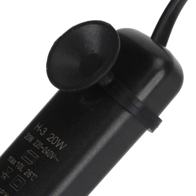 Mini Submersible Aquarium Heater for Fish Tank - Thermostat Control HOT
