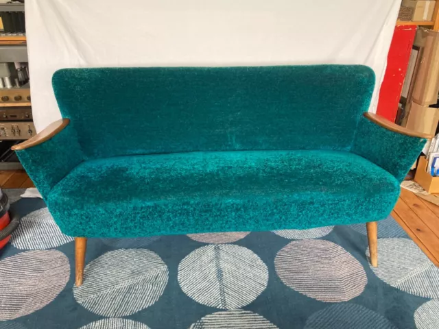 midcentury 2 seater sofa