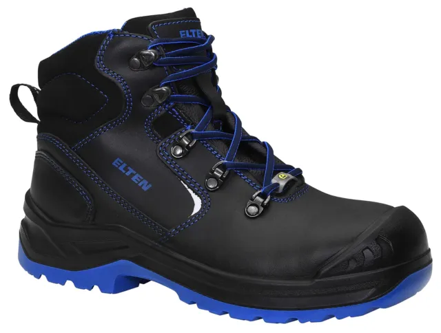 Elten Damenschuh LENA Mid black-blu S3 ESD Größe 37 2