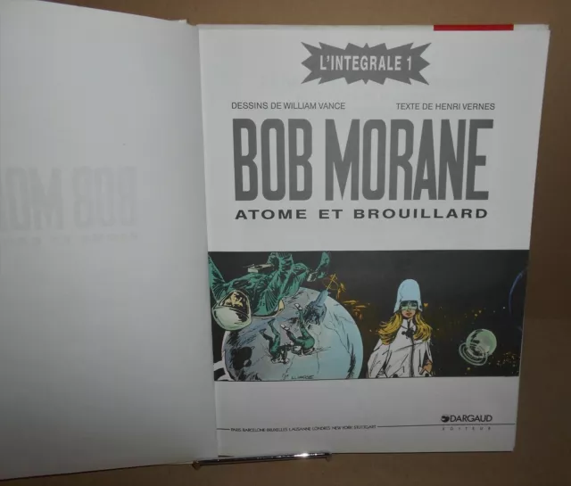 BOB MORANE  L'INTEGRALE  ATOME ET BROUILLARD  TOME No 1 3