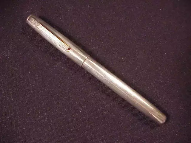 -   Eversharp Slim Ventura  Sterling Silver, "Burp" Pen, Unusual Af, Mint 1953