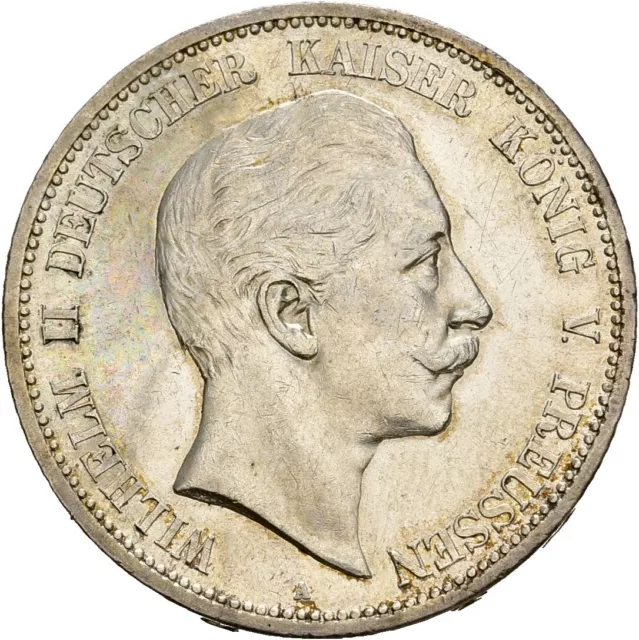 Künker: Preussen, Wilhelm II., 5 Mark 1900 A, Silber