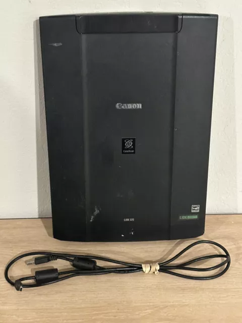 Canon CanoScan LiDE 120 Flatbed Scanner With Cable