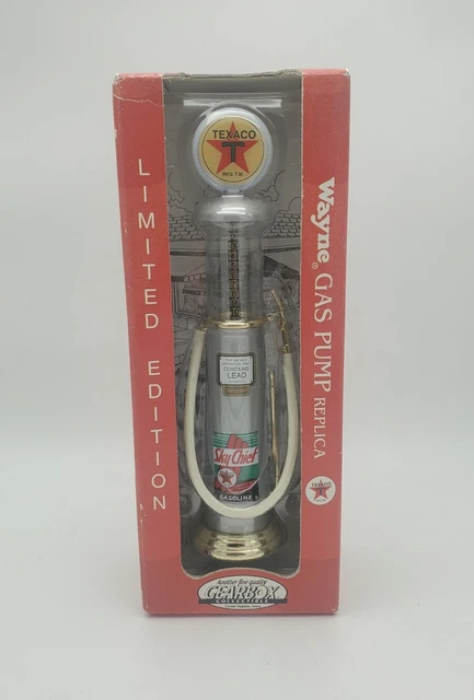 Vintage Wayne Gearbox Limited Edition Texaco Gas Pump Replica